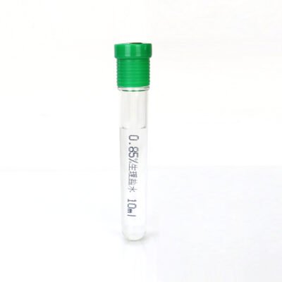 0.85% Sterile Saline Tubes for Sample Dilution, 10ml, 20-Pack