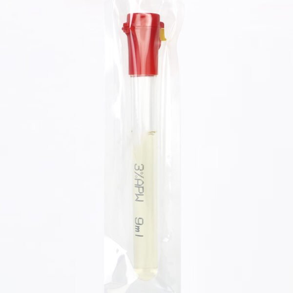 0.85% sterile saline tube for sample dilution and microbial testing, 10ml, individually packaged.