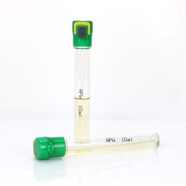 Alkaline Peptone Water 10ml Tubes for Selective Vibrio Cultivation