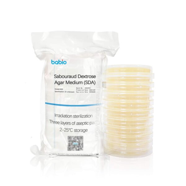 Sabouraud Dextrose Agar Medium (SDA) - High Stability, High Capture Rate, Multiple Sensitivity Tests